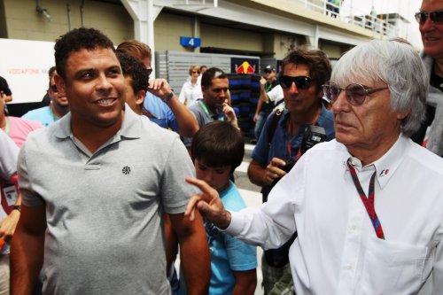 "Formula 1" izləyən məşhurlar - FOTOLAR