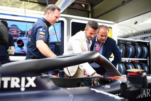 "Formula 1" izləyən məşhurlar - FOTOLAR