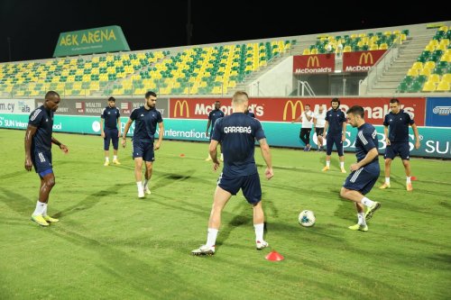 "Qarabağ" "Molde" ilə matça hazırdır - FOTOLAR