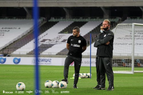 "Neftçi" "Qalatasaray"la oyuna hazırdır - FOTOLAR