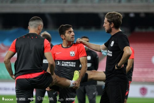 "Neftçi" "Qalatasaray"la oyuna hazırdır - FOTOLAR