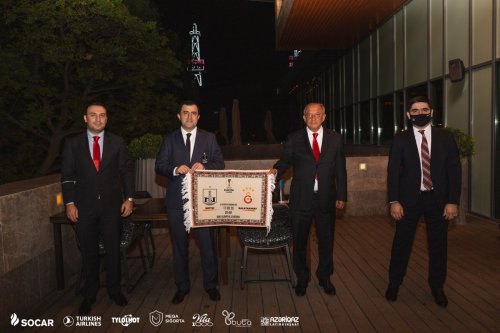 "Neftçi" və "Qalatasaray" rəhbərliyi görüşdü - FOTO