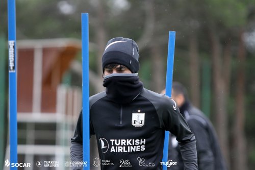 "Neftçi" Samir Abasovla ilk məşqinə çıxdı - FOTOLAR