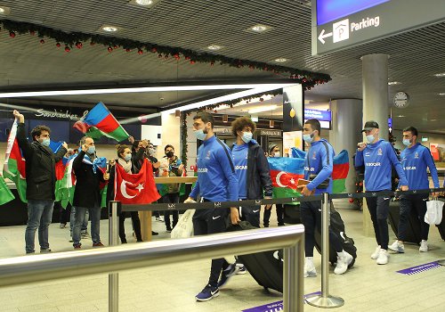 Millimiz Lüksemburqda belə qarşılandı - FOTOLAR