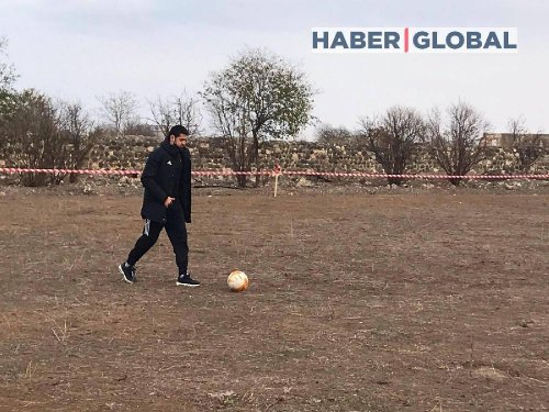 "Qarabağ" "İmarət"də futbol oynadı - FOTOLAR - VİDEO