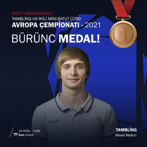 Avropa çempionatında üçüncü medal - YENİLƏNDİ - FOTOLAR