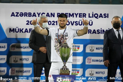 "Neftçi"nin çempionluq sevinci -  FOTOLAR