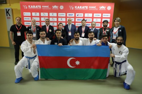 Avropa çempionatında 7 medal - FOTOLAR