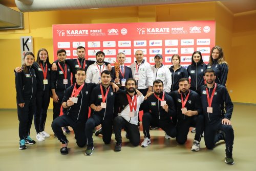 Avropa çempionatında 7 medal - FOTOLAR