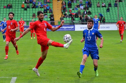 Millimiz Moldovaya dördüncü dəfə uduzdu - YENİLƏNDİ - FOTOLAR