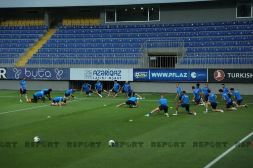 "Dinamo" "Bakcell Arena"da məşqə çıxdı - FOTOLAR