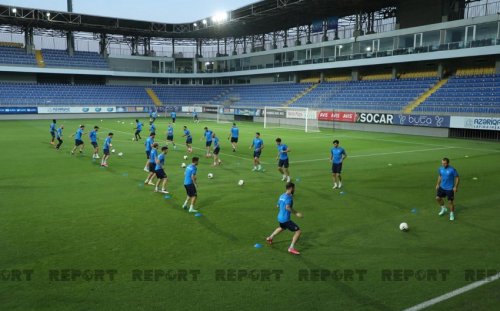 "Dinamo" "Bakcell Arena"da məşqə çıxdı - FOTOLAR