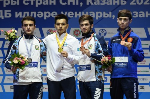 Son gün medalçılarımız mükafatlandırıldı - FOTOLAR