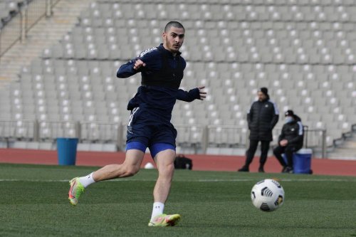 "Qarabağ"ın Bakıdakı son məşqi - FOTOLAR