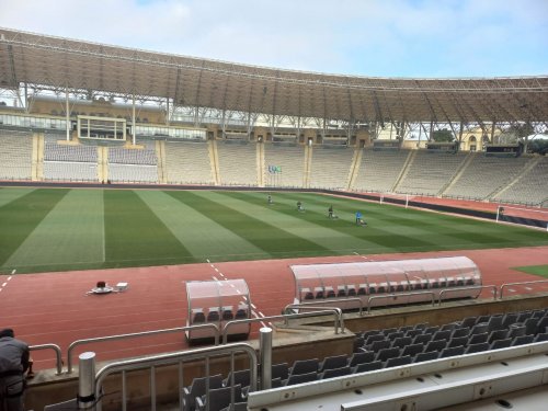 Respublika stadionu oyuna hazırdır - FOTOLAR