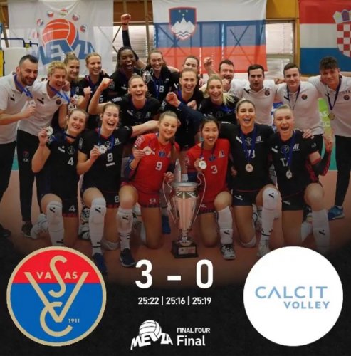 Millimizin voleybolçusu Macarıstanda kubok qazandı