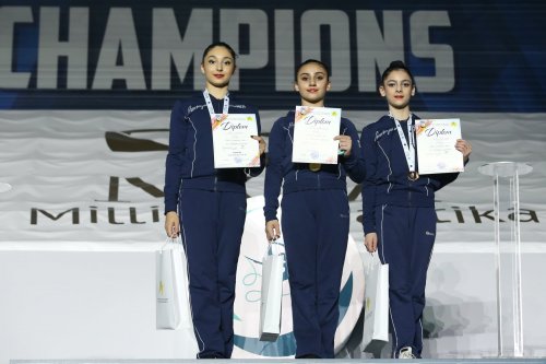 Bədii gimnastika üzrə Azərbaycan çempionatı başa çatdı