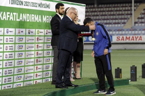 I Divizionda medalçılar mükafatlandırıldı - FOTOLAR+VİDEO