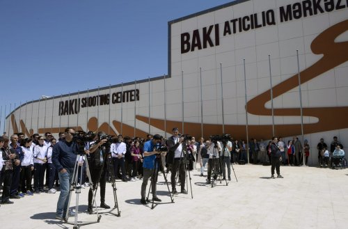 Bakıda atıcılıq üzrə Dünya Kuboku başladı - FOTOLAR