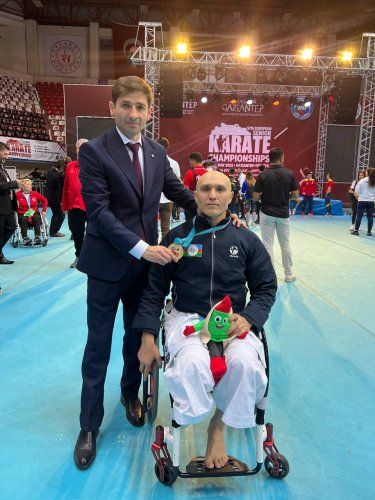 Avropa çempionatında 2 qızıl, 1 gümüş medal - FOTOLAR