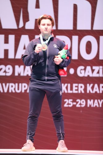 Avropa çempionatında 2 qızıl, 1 gümüş medal - FOTOLAR