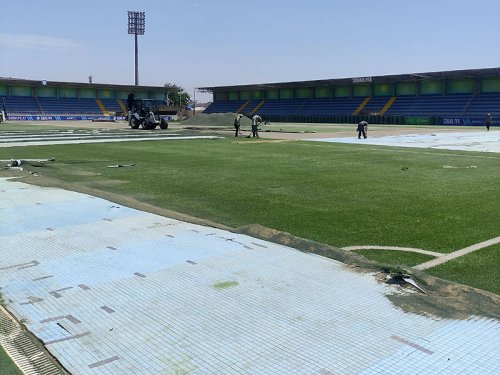 "ASCO Arena"da işlərə başlanıldı - FOTOLAR