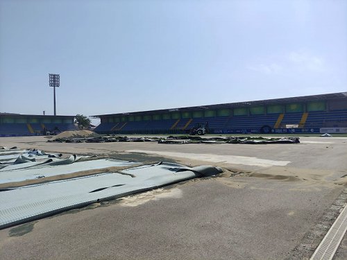 "ASCO Arena"da işlərə başlanıldı - FOTOLAR