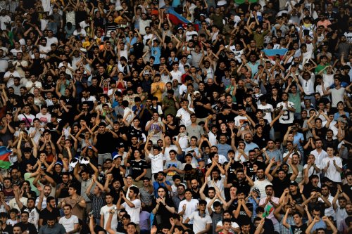 "Qarabağ"ın azarkeş paylaşımı - FOTOLAR