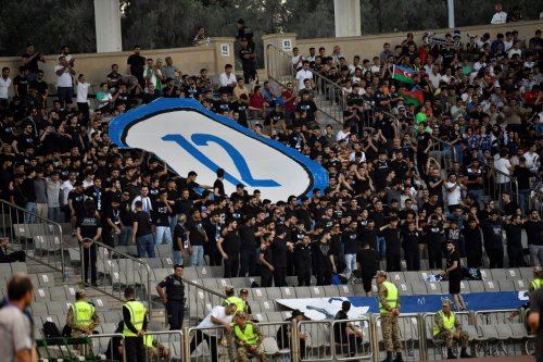 "Qarabağ"ın azarkeş paylaşımı - FOTOLAR