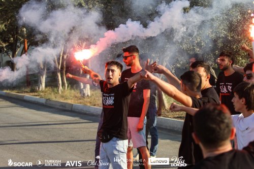 "Neftçi" cavab oyununa azarkeşləri ilə hazırlaşır - FOTOLAR