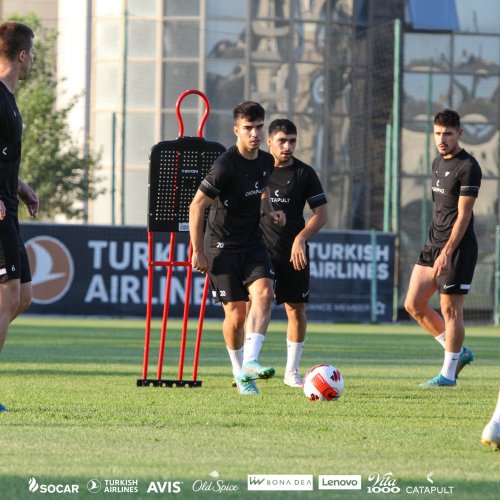 "Neftçi" cavab oyununa hazırlaşır - FOTOLAR