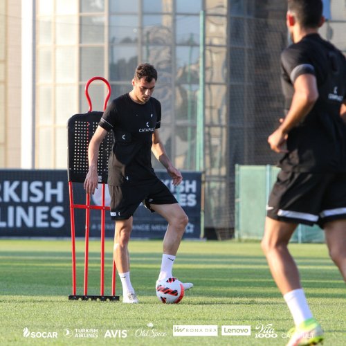 "Neftçi" cavab oyununa hazırlaşır - FOTOLAR