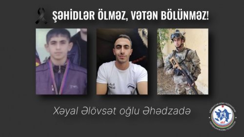 Şəhid olanlar arasında boksçumuz da var - FOTO