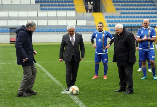 AFFA-nın yubileyinə həsr olunmuş oyunda 10 qol - FOTOLAR