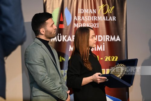 İdman Araşdırmalar Mərkəzi ilin qaliblərini mükafatlandırdı - FOTOLAR