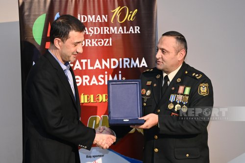 İdman Araşdırmalar Mərkəzi ilin qaliblərini mükafatlandırdı - FOTOLAR