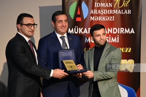 İdman Araşdırmalar Mərkəzi ilin qaliblərini mükafatlandırdı - FOTOLAR