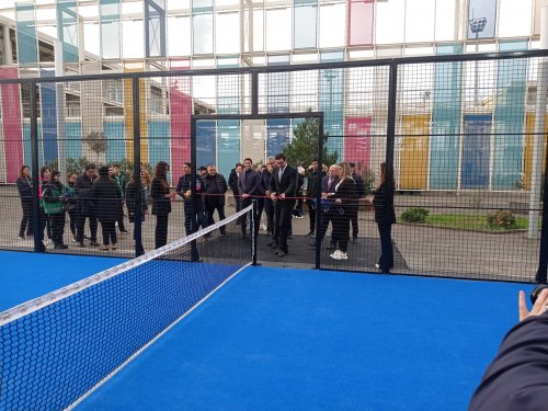 Su İdman Sarayında padel tennis kortunun açılışı oldu - FOTOLAR