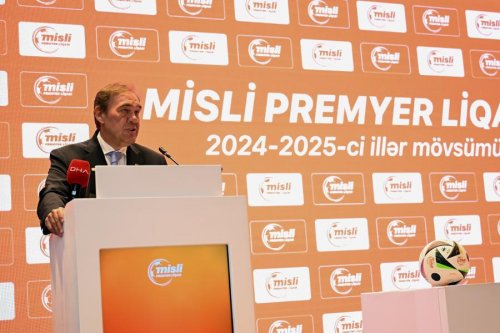 Misli Azərbaycan futboluna dəstəyini davam etdirir - FOTOLAR