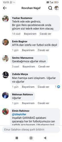 AFFA prezidentini "Qarabağ" statusuna görə peşman etdilər - FOTOLAR