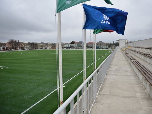 AFFA bu stadionda süni otu yenilədi - FOTOlAR