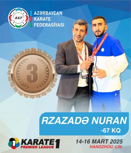 İki karateçimiz Premyer Liqa turnirində medal qazandı