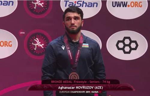 Azərbaycan sərbəst güləş millisi beşqat Avropa çempionu oldu - FOTO
