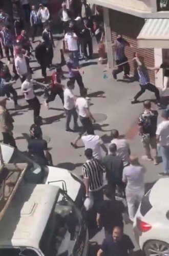 Türkiyə kubokunun finalından öncə dava düşdü - Şəkillər