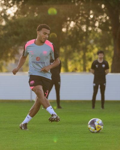 "Sabah"ın yeni baş məşqçisi futbolçulara reqbi oynatdı - FOTOLAR