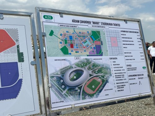 "Qarabağ" İmarət Kompleksində - FOTOLAR