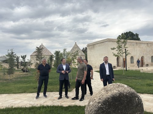 Qurban Qurbanov İmarət stadionunda yerləşən Muzeydə - FOTO 
