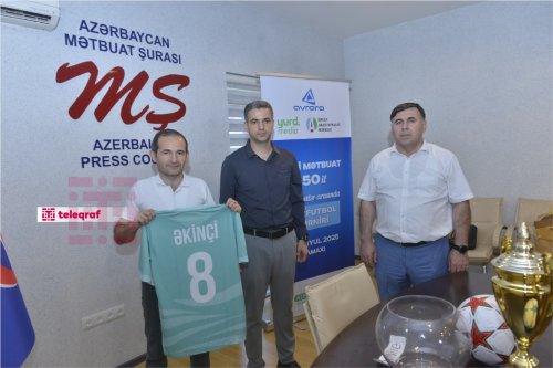 Şamaxıda Milli Mətbuatın 150 illiyi ilə əlaqədar turnir - FOTOLAR