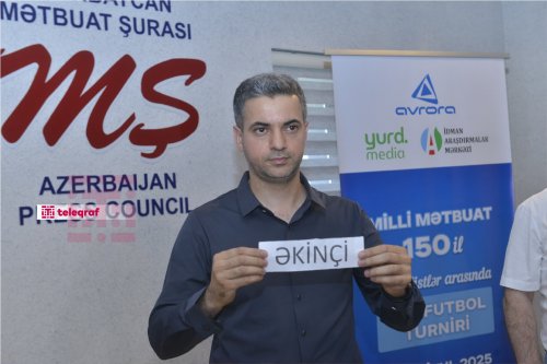 Şamaxıda Milli Mətbuatın 150 illiyi ilə əlaqədar turnir - FOTOLAR
