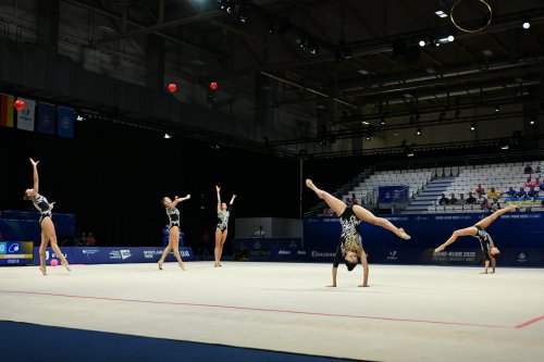 Gimnastlarımız qızıl medalla başladı - FOTOLAR